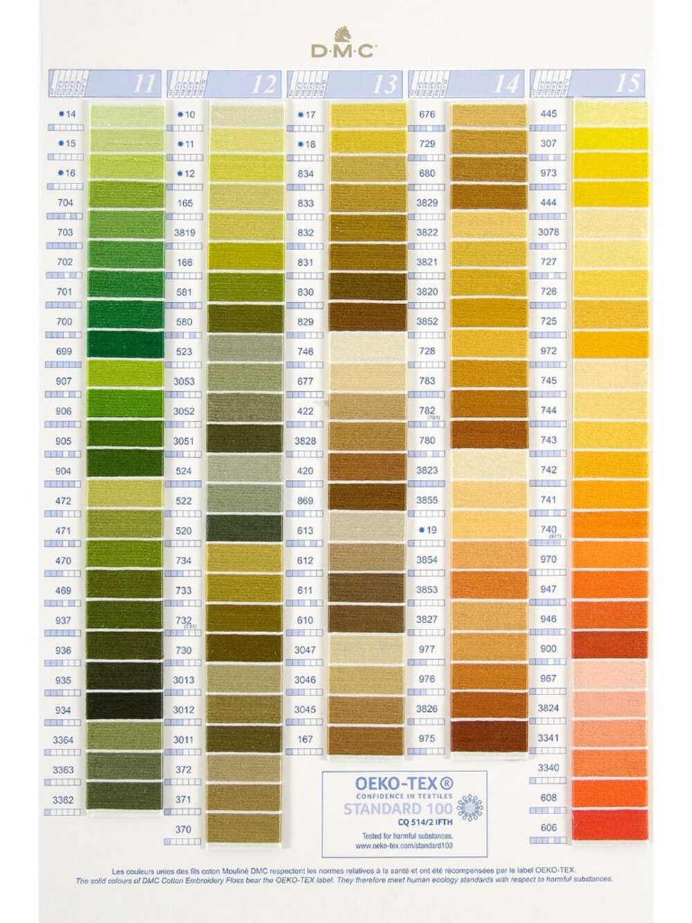 Threaded Color Card - W100B - Picture 3 of 5